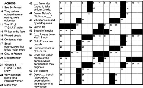 kind treatment crossword clue 6 letters